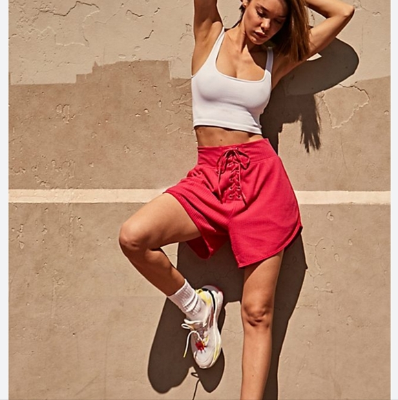 -Free People Movement Can't Handle This, high-waisted, stretchy Tennis S… - Picture 2 of 6